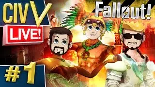 Civ 5 Fallout Live #1 — Самурай Джин