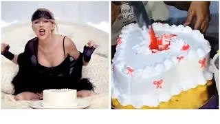 Tyalor swift&rsquo;s blank space cake tutorial 🔪🩸#trending #youtube #bakingislove #homebaker