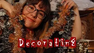 Sbooktober Challenge 1: Decorate Your Bookshelves for Halloween || Velvet Library