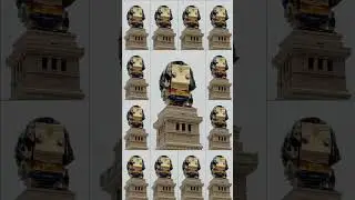 LEGO 브릭헤즈 41599 원더우먼 리뷰 &ndash; 받침대 전시까지!  | BrickHeadz Wonder Woman Review &ndash; Displayed on Custom Stand