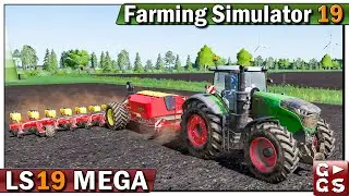 LS19 MEGA 🚜 Fendt beim Mais s&auml;en S9E69 LANDWIRTSCHAFTS SIMULATOR 19