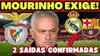 💥😱DECISÃO DRÁSTICA! O ultimato de Mourinho a Rui Costa por um artilheiro em EM MEIO A DUAS SAÍDAS