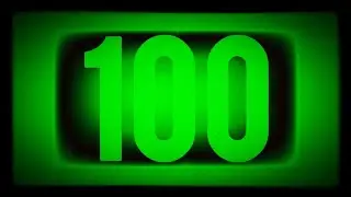 ⏱️ 💯sec | 100 second countdown | 100to0 | count backwards from 100 to 0 | timer one hundred seconds