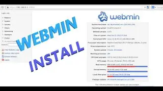 How to install Webmin -  Linux Centos 6.5 (old video)