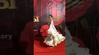 Golden Elegance Ballroom Dress
