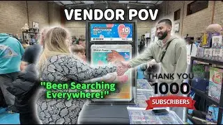We Sold Their Chase Card! | Sandy Card Show | Vendor POV