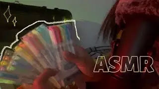 ASMR casero Te enseño mi caja de manualidades | poly asmr