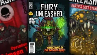 Первый комикс в шикарном рогалике | Fury Unleashed