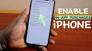 How to Enable In App Purchases on iPhone or iPad