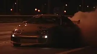 Smokey Nagata Supra v12  hitting 200 mph on uk A1(M) motorway