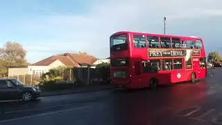 Last Double Deck Manual Blind Built | AL DW424 On Bus Route 401 (Spot + 5)