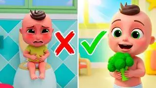 Tummy Troubles & Healthy Eating Fun 🍎 German Kids Song + More on Baby Berry 🎶