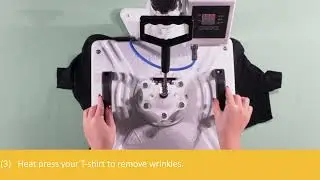 TransOurDream | New Heat Press Machine Tutorial for Dark 3.0 Heat Transfer Paper