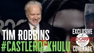 Tim Robbins interviewed at the premiere for S2 of Castle Rock on Hulu #CastleRock #Hulu