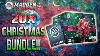 Madden Mobile 17| 20x Christmas Bundle Opening!!