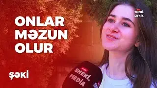 Şəkidə məzunların 