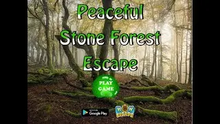 peaceful stone forest escape video walkthrough