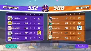 Pok&eacute;mon Unite: Clutch Game Replay Results
