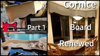 Part1. Cornice Board •Recovering / Reusing Existing Wood Frame