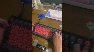 I Make My Dad a Silent Custom Keyboard - And It Sounds Incredible! #shorts #keyboard #asmr