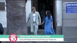 Royal News: Harry & Meghan Kick Off Royal Tour In Africa | Studio 10