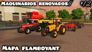 Buscando os nossos novos máquinarios e vendendo o milho fs20 mapa flamboyant rumo ao milhão #12🚜✔️🔰