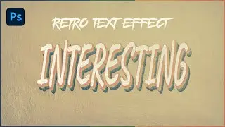 Vintage Photoshop: Master 60s & 70s Retro Text Effects!