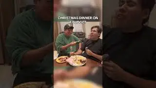 20$ Christmas dinner AWFUL #jakelights #christmas #cooking #ohno