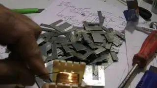 trafo de saida para  módulo automotivo (Caseiro).