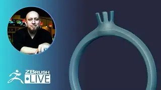 3D Jewelry Design for Gem Setting in ZBrush! - T.S. Wittelsbach - ZBrush 2021