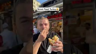 Street Food in Turkey😋 #d&ouml;ner