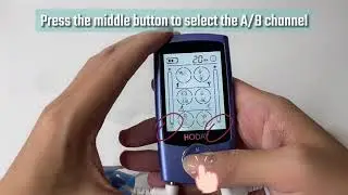 HODAY Tens Unit Machine Muscle Stimulator Video tutorial