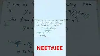 oscillation and waves #neet2026 #jeeproblems #oscillations #waves