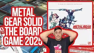 Metal Gear Solid the Board Game | Unboxing 2025