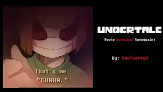 UNDERTALE ❤ Route Genocide Speedpaint / By: RedTwenty8