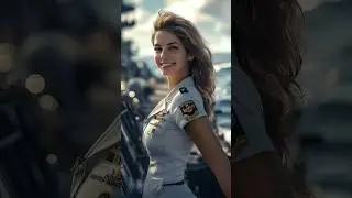 The Navy Woman Warrior #ai #warriors #cool #sweden #korea #america #yemen #italy