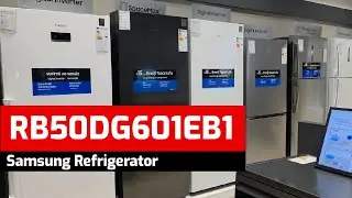Samsung RB50DG601EB1 508L E-Class No-Frost Bottom Freezer Fridge