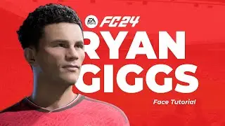 Ryan Giggs (Young Version) EA FC 24 Face Tutorial