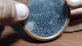 Homemade mini muzzle loader , made from tire valve.