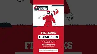 Leak Repair Service by Maple Leaf Plumber #emergencyplumbing #commercialplumbing #leakrepair #fix