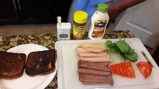 Episode 1 Turkey and Roast Beef Sandwich