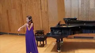 Bach Sonata Nr. 3 in C maj, 3rd mvt S. 1005  Anna Stube 2017