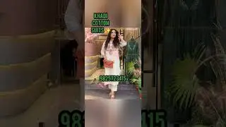 🥰 NEW LAUNCHING KHADI COTTON SUIT SET💖 #cottonsuits | #uk | #uae | #us | #usa | #bsfashionsurat |