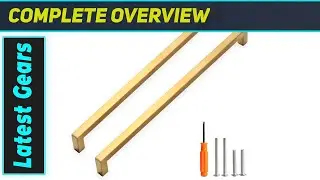 ReviewGolden Glam! Amazing Cabinet Pulls Transform Your Kitchen!