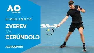 Alexander Zverev - Francisco Cerúndolo | Highlights deutsch | Achtelfinale | Australian Open 2026