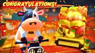 NEW Cow Strategy in Mario Kart World - 150cc Leaf Cup!
