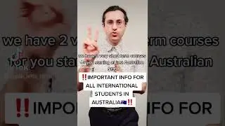 Must watch - short video for international students in Australia 2023 #australia  #ielts  #pte
