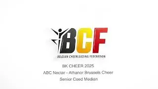 BK CHEER 2025 - ABC Nectar - Athanor Brussels Cheer - Senior Coed Median