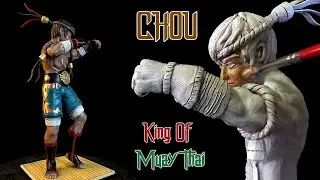 Painting CHOU Sculpture | King Of Muay Thai | MOBILE LEGENDS | MLBB | Timelapse