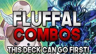 Yu-Gi-Oh! THREE Going First Fluffal Combos! (This deck has no problem going first!)